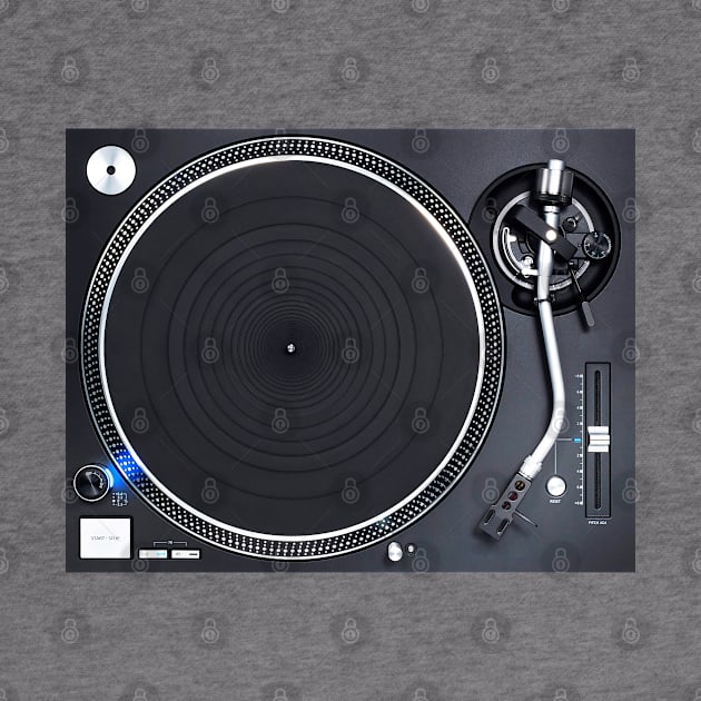 Classic Turntable Black by Tee4daily